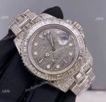 Replica Rolex GMT-Master II 116769 Ice Watch Stainless Steel Diamond Dial